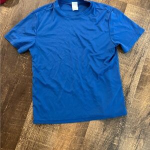 Kids Short Sleeve Crew Neck T-Shirt in Blue